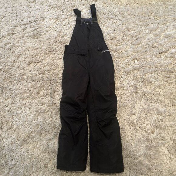Arctix Kids Insulated Snow Bib Overalls, Black, Small - Picture 1 of 3